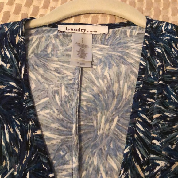 Laundry faux wrap dress in size 2, barely worn - Picture 2 of 2
